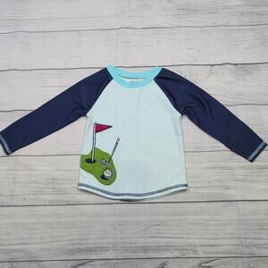12/18m Mud Pie Golf Rash Guard